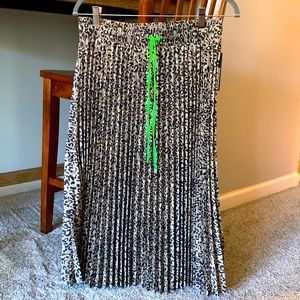 Wild Fable midi skirt, cheetah print